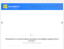 Tablet Screenshot of boxes4rent.nl